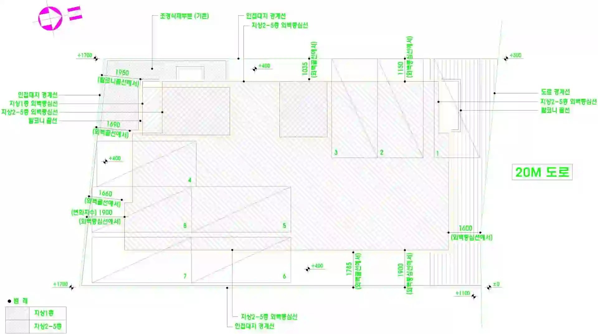 라일실크빌(A동) 배치도 이미지